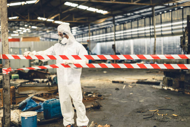 Professional Drug Lab Cleanup technician working in Limon, CO
